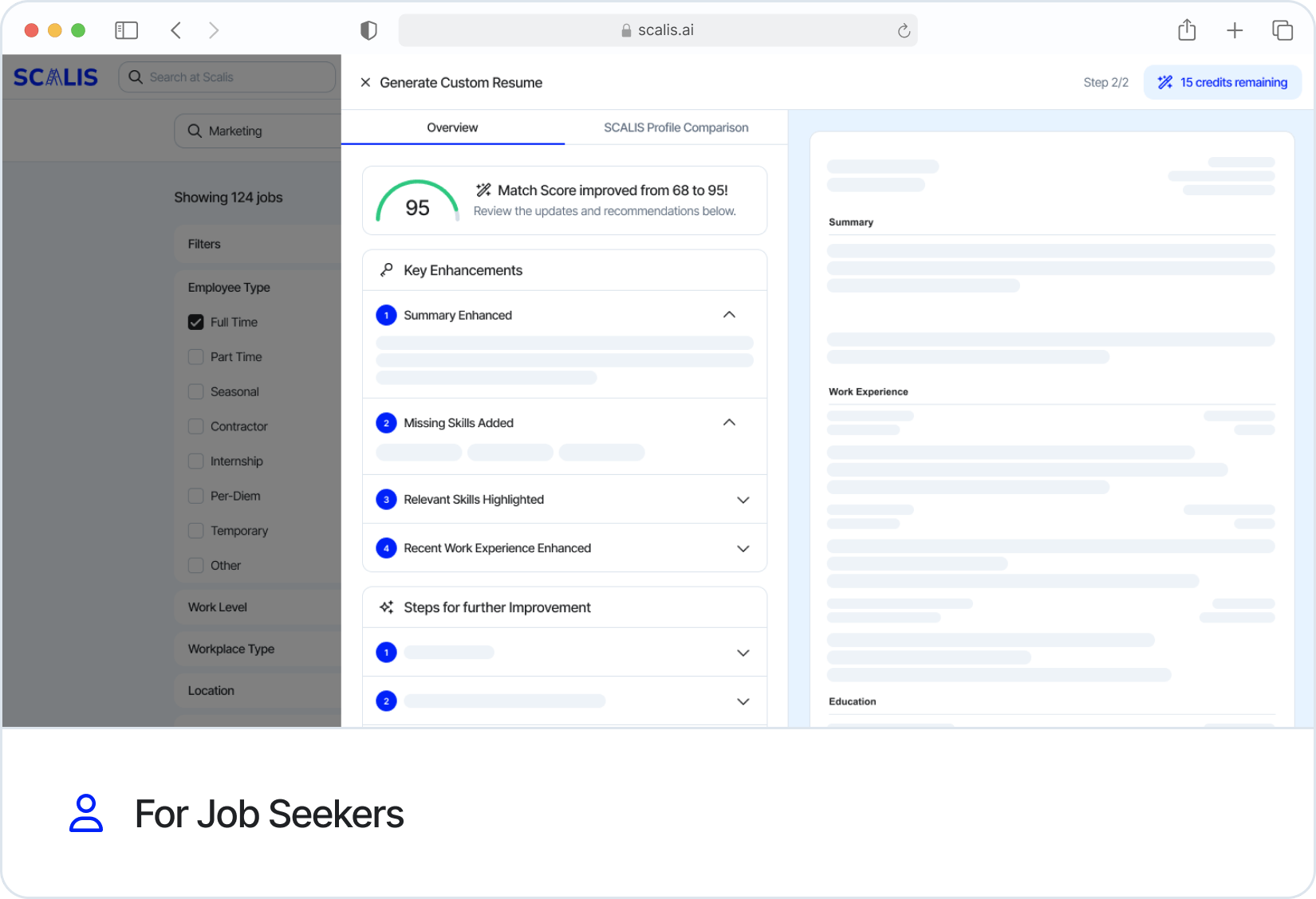 For Job Seeker
